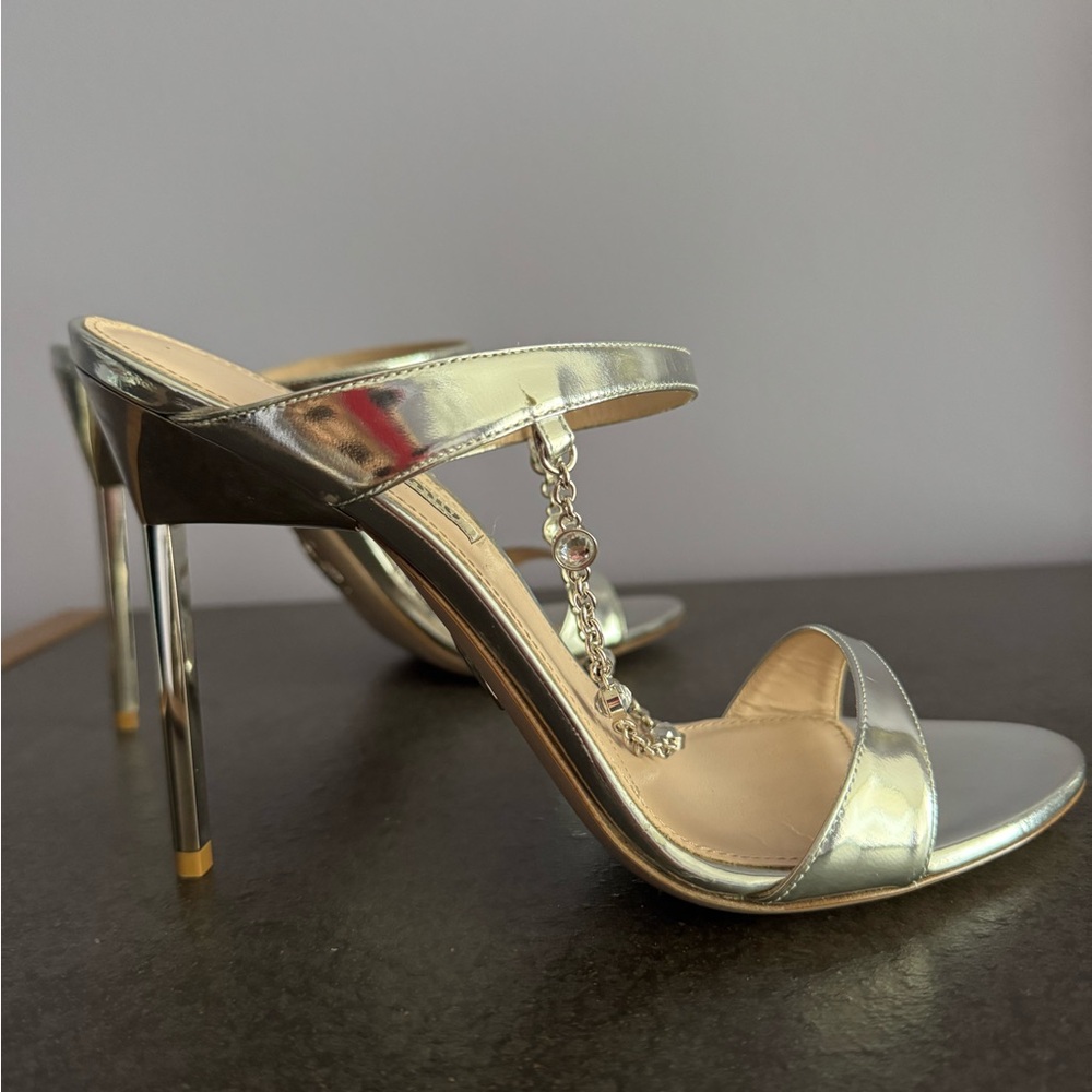 Miu Miu Silver Women's Sandals size 39
Made in Italy